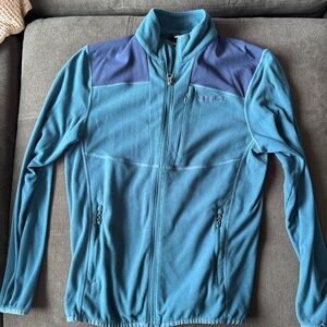 Mens blue Marmot medium jacket full zip